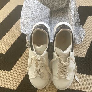 Alexander McQueen white platform sneaker size 13